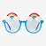 Flying Tiger Copenhagen Gökkuşağı Şekilli Mavi Gözlük