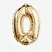 Flying Tiger Copenhagen 0 Numaralı Gold Folyo Balon