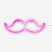 Flying Tiger Copenhagen Bıyık Şeklinde Pembe Neon Lamba