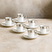Jumbo Sorin-200 Platin 6 Kişilik Kahve Fincan Takımı