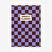 Flying Tiger Copenhagen Bordo Mavi Kareli Haftalık Planlayıcı B5 Defter