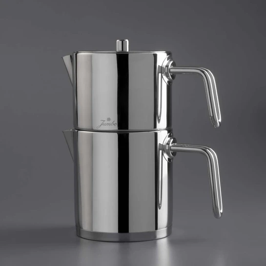 Jumbo Metalix Full Metal Çaydanlık