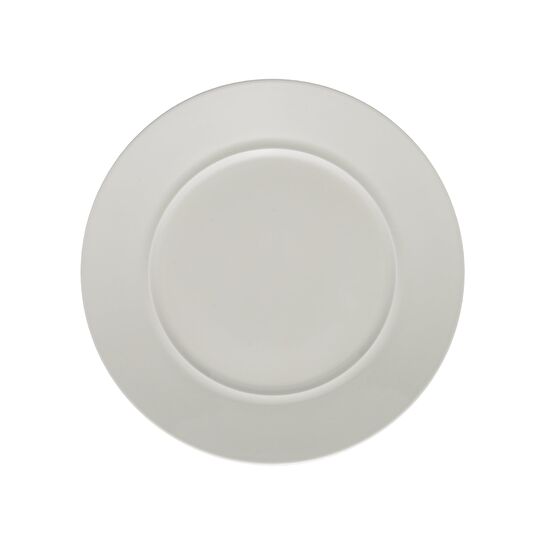 Jumbo Vals Düz Tabak 25 cm