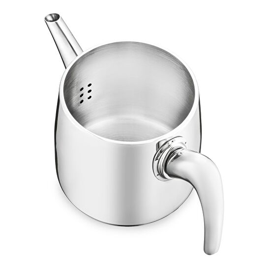 Jumbo 6500 Cam Demlikli Full Metal Sap İndüksiyon Tabanlı Çaydanlık