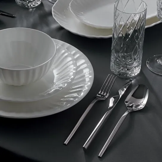 Jumbo 5100 Quartz 12 Kişilik 84 Parça Mat Çatal Kaşık Bıçak Takımı
