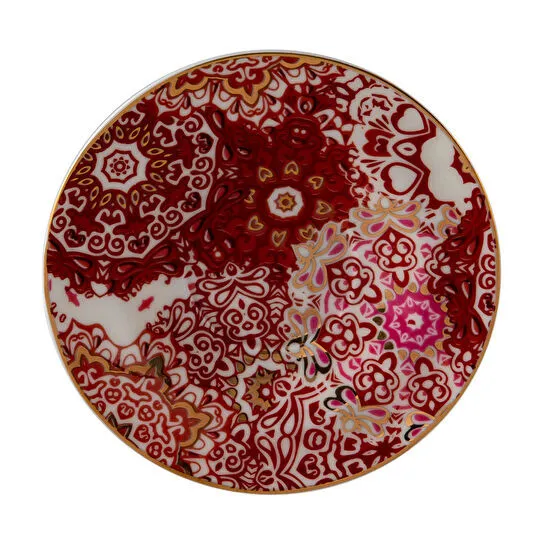 Jumbo Red Lace 2 Kişilik Kahve Fincan Takımı