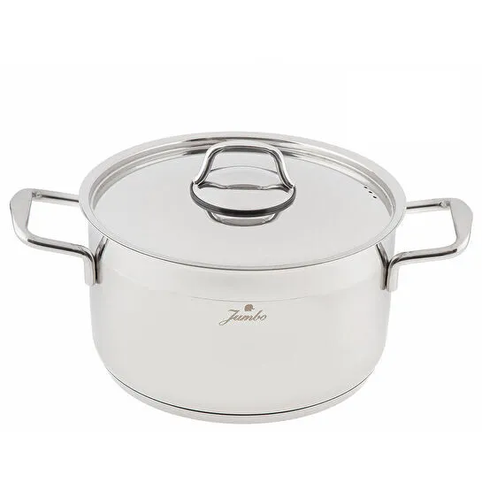 Jumbo Myra 8 Parça İndüksiyon Tabanlı Çelik Tencere Seti