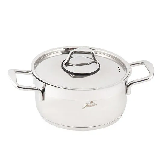 Jumbo Myra 8 Parça İndüksiyon Tabanlı Çelik Tencere Seti