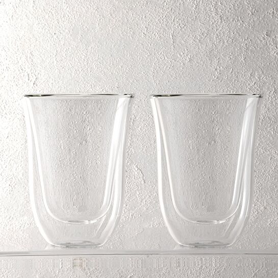 Jumbo Glory D.wall 2'li Çift Cidarlı Bardak 300 ml