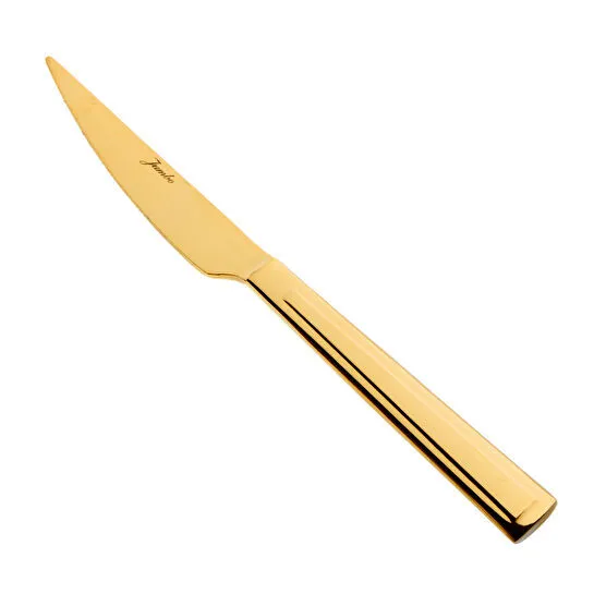 Jumbo Athena Titanyum Gold 6 Kişilik 24 Parça Tatlı Çatal Kaşık Bıçak Takımı