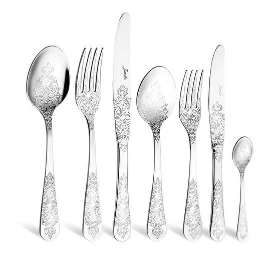 Jumbo Antique 12 Kişilik 84 Parça Çatal Kaşık Bıçak Takımı