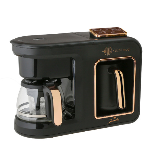 Jumbo Hatır Plus Mod 5in1 Çay ve Kahve Makinesi (Filtre+Közde Türk Kahvesi+Çay Demleme+Sütlü İçecek)