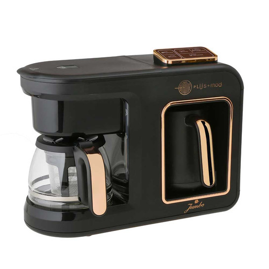 Jumbo Hatır Plus Mod 5in1 Çay ve Kahve Makinesi (Filtre+Közde Türk Kahvesi+Çay Demleme+Sütlü İçecek)