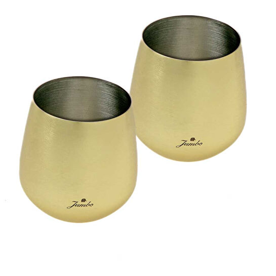 Jumbo Glory 8 Mat Metal Kokteyl Bardağı 530 ml