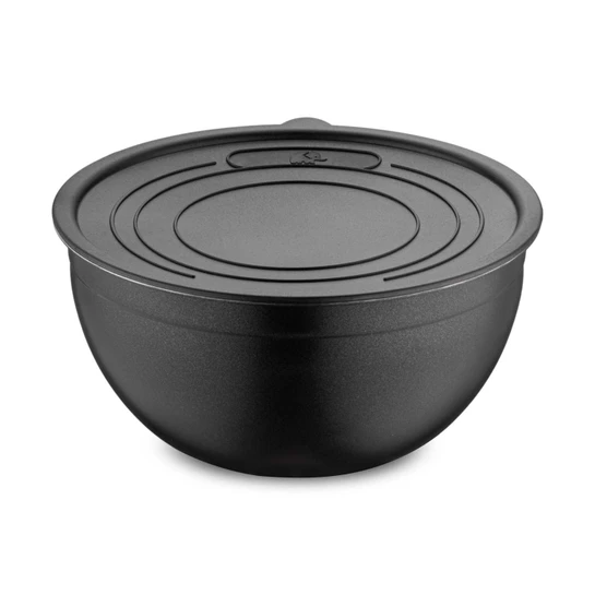 Jumbo Jumbo Globe 9 Parça Mat Siyah Rendeli Saklama ve Karıştırma Kabı