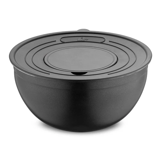Jumbo Jumbo Globe 5 Parça Mat Siyah Rendeli Saklama ve Karıştırma Kabı