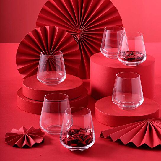 Jumbo Lina 6'lı Su Bardak Seti 290 ml