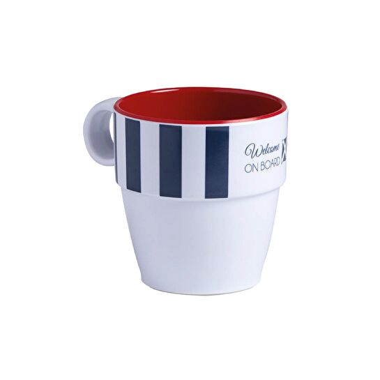 Jumbo Alesta Melamin Beyaz 4'lü Bardak Altlığı