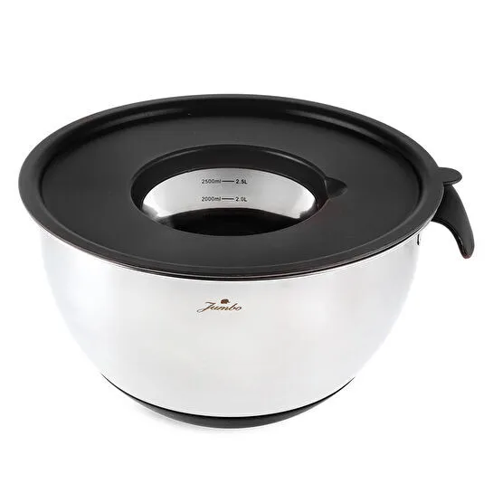 Jumbo Globe Plus 3'lü Siyah Saklama Kabı