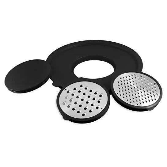 Jumbo Globe Plus 3'lü Siyah Saklama Kabı