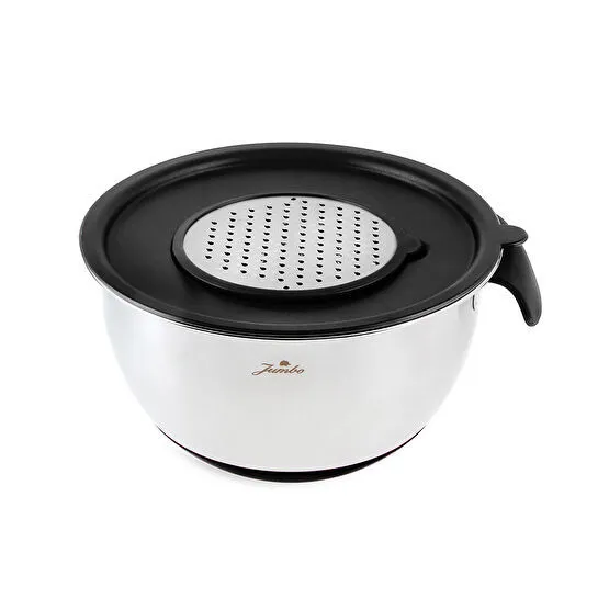 Jumbo Globe Plus 3'lü Siyah Saklama Kabı