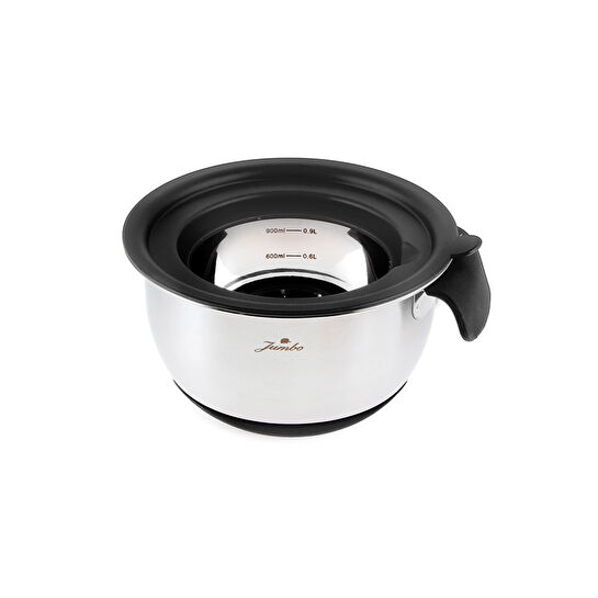 Jumbo Globe Plus 3'lü Siyah Saklama Kabı