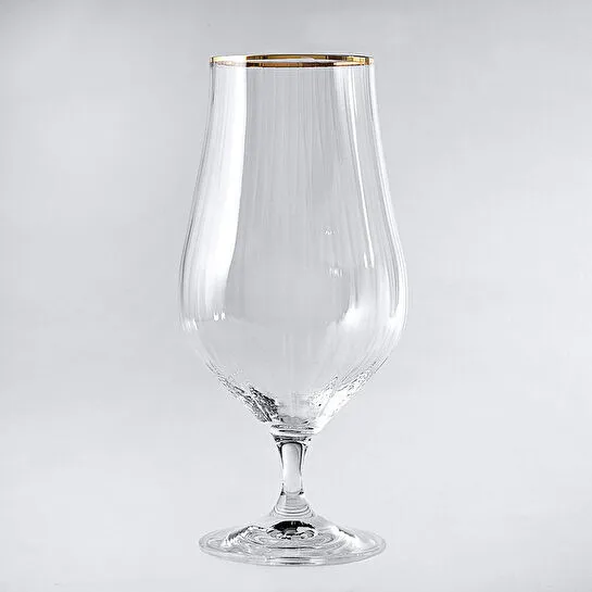 Jumbo Tulipa Gold 6'lı Ayaklı Bardak 540 ml