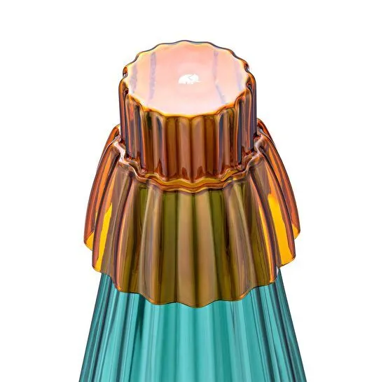 Jumbo Bloom Yeşil-Amber Başucu Sürahisi