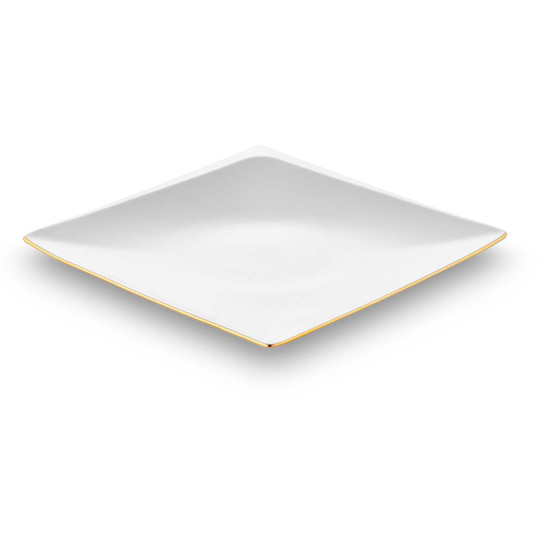 Jumbo Fold Gold 58 Parça 12 Kişilik Kare Yemek Takımı