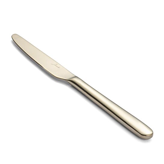 Jumbo 9400 Şampanya 84 Parça 12 Kişilik Çatal Kaşık Bıçak Seti