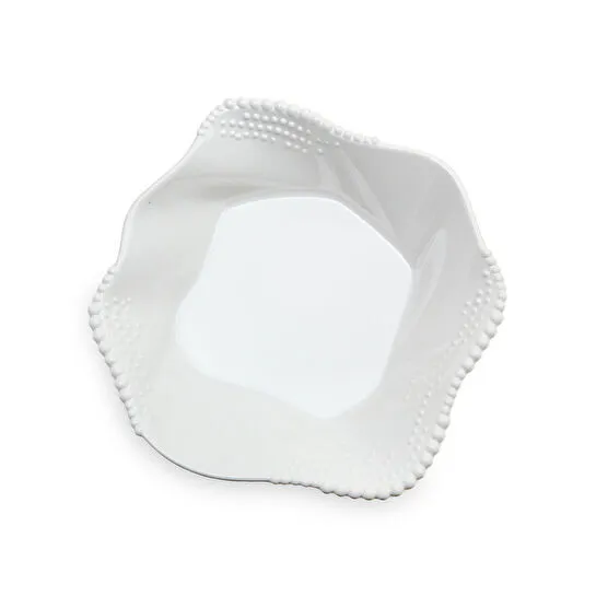 Jumbo Maris Melamin Beyaz Çukur Tabak 21.7x21.4x4.3 cm