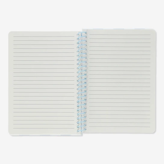 Flying Tiger Copenhagen Plastik Kapaklı Çizgili A5 Defter