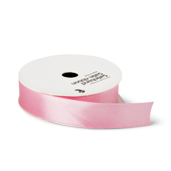 Flying Tiger Copenhagen Pembe Saten Kurdele 2 cm x 15 m