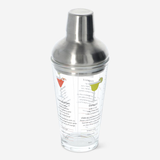 Flying Tiger Copenhagen Tarifli Cam Shaker 430 ml