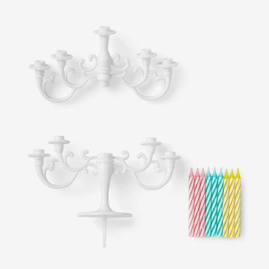 Flying Tiger Copenhagen Mini Şamdan Şeklinde Pasta Süsü