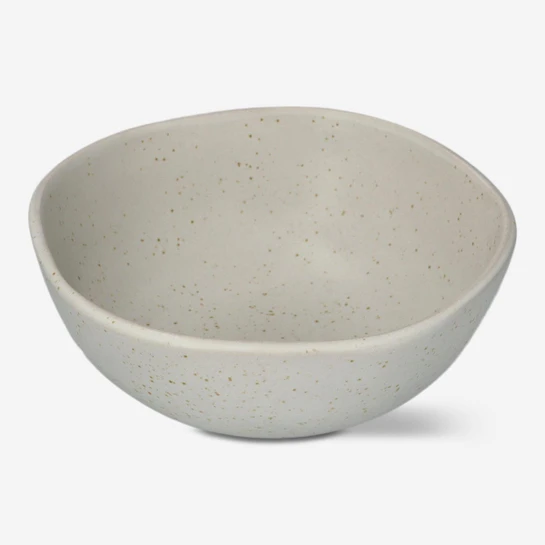 Flying Tiger Copenhagen Beyaz Stoneware Kase 5,5 x 15 cm