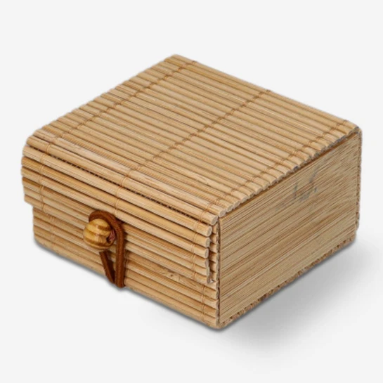 Flying Tiger Copenhagen Bambu Saklama Kutusu 6 x 3,5 cm