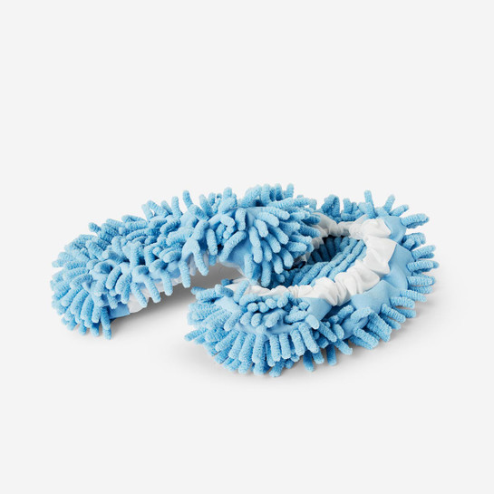 Flying Tiger Copenhagen Mavi Mikrofiber Temizlik Terliği