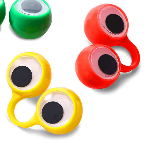 Flying Tiger Copenhagen Göz Şekilli Yüzük Seti