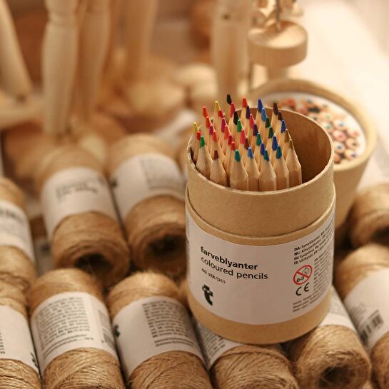 Flying Tiger Copenhagen 40'lı Renkli Boyama Kalemi Seti