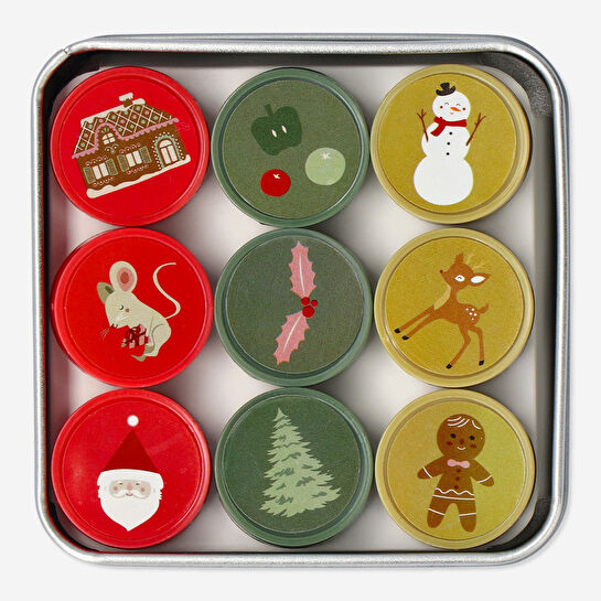 Flying Tiger Copenhagen Yılbaşı Temalı Damga Seti