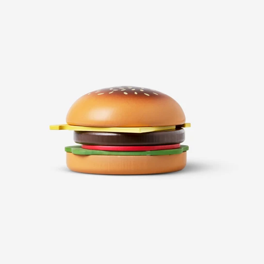 Flying Tiger Copenhagen Kendin Yap Ahşap Oyuncak Hamburger