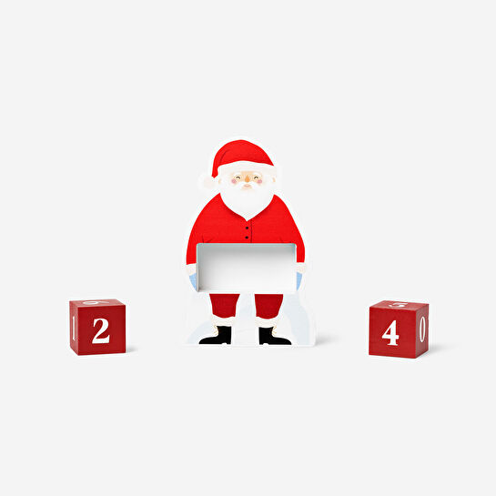 Flying Tiger Copenhagen Noel Baba Figürlü Masa Takvimi