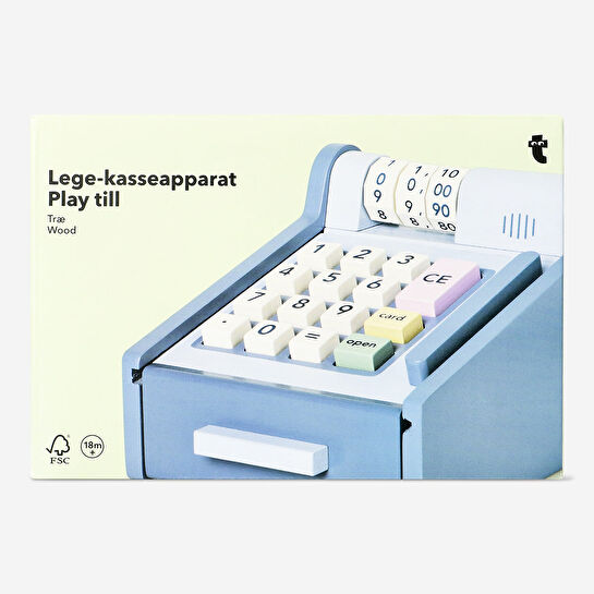 Flying Tiger Copenhagen Ahşap Oyuncak Yazar Kasa