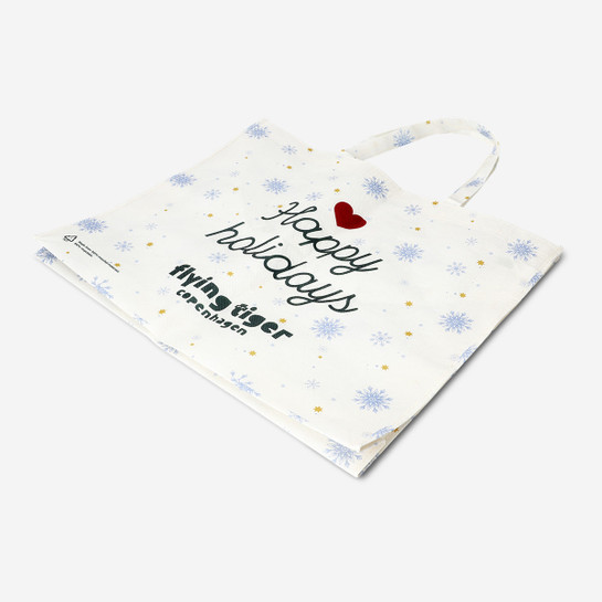 Flying Tiger Copenhagen Orta Boy Geri Dönüştürülmüş Polyester Yılbaşı Çantası