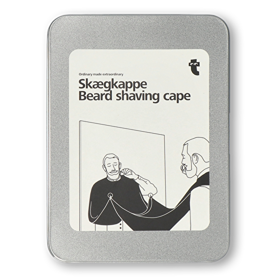 Flying Tiger Copenhagen Vantuzlu Siyah Tıraş Pelerini