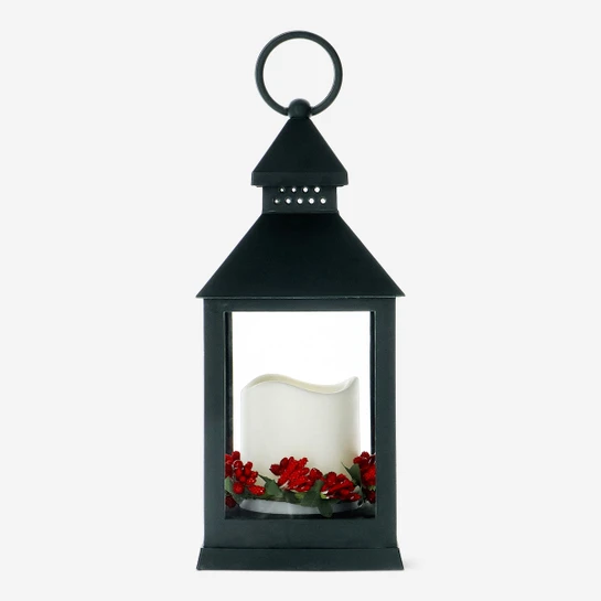 Flying Tiger Copenhagen Led Işıklı ve Çiçekli Fener