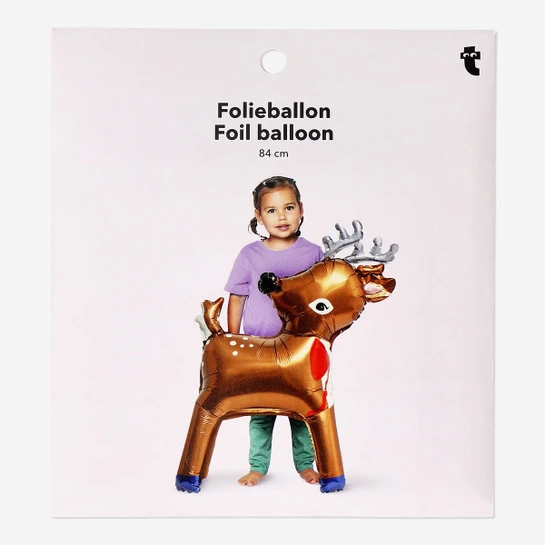 Flying Tiger Copenhagen Geyik Şekilli Balon 110 cm
