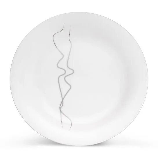 Jumbo Efect Platin 60 Parça 12 Kişilik Platin Yemek Takımı