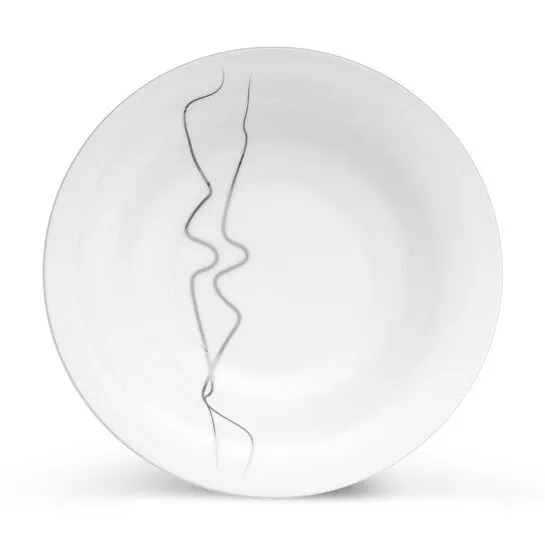 Jumbo Efect Platin 60 Parça 12 Kişilik Platin Yemek Takımı